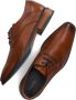 Bruin Tinten Enzo Nette schoenen Veterschoenen Heren Cognac - Thumbnail 5