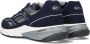 Mercer Amsterdam Heren Hardloopschoenen Grijs Blauw Wit Blue Heren - Thumbnail 4