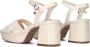 Mexx Witte Leren Sandalen Nalina White Dames - Thumbnail 5