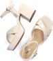 Mexx Witte Leren Sandalen Nalina White Dames - Thumbnail 7