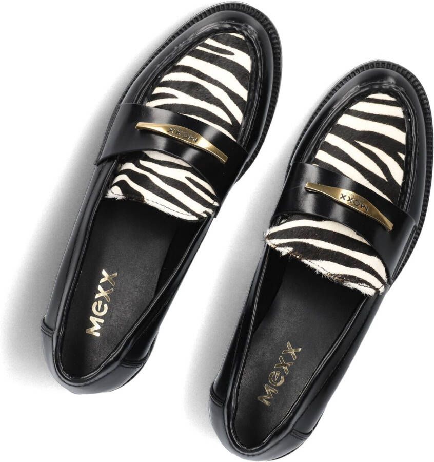 MEXX Zwarte Loafers Pearl Mae