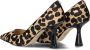 Michael Kors Dierenprint Pump in Beige en Zwart Beige Dames - Thumbnail 3