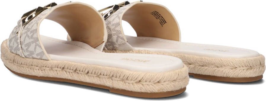 Michael Kors Beige Slippers Izzy Slide