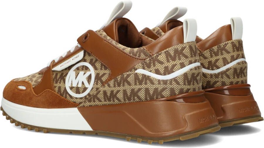 Michael Kors Cognac Lage Sneakers Theo Trainer