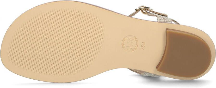 Michael Kors Gouden Sandalen Mallory Thong