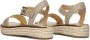 MICHAEL KORS Sandalen Dames Richie Espadrille Maat: 39 Materiaal: Leer Kleur: Goud - Thumbnail 4