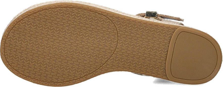 MICHAEL KORS Gouden Sandalen Richie Espadrille