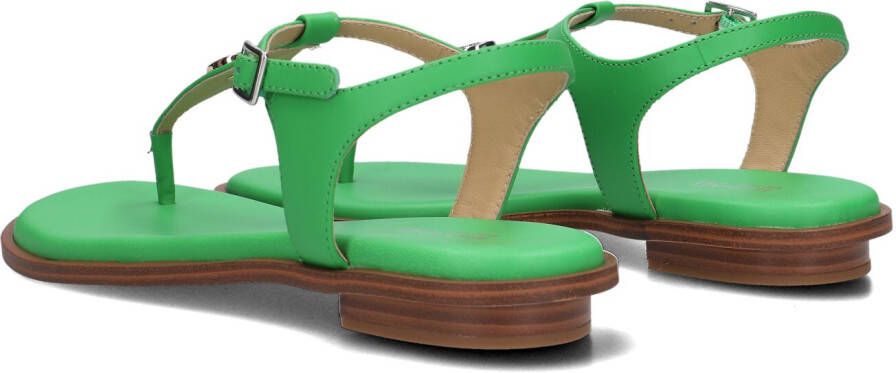 MICHAEL KORS Groene Sandalen Mallory Thong