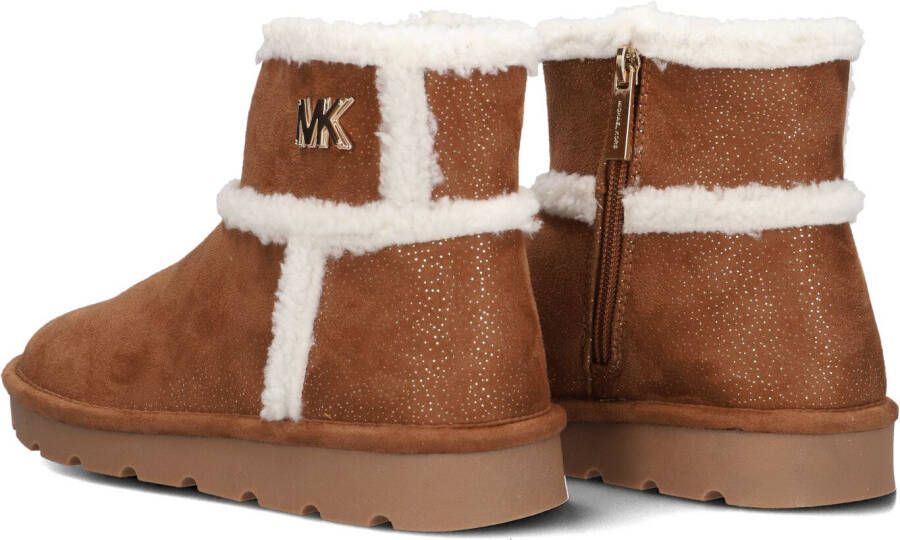 MICHAEL KORS KIDS Cognac Vachtlaarzen Luxy Laurinda