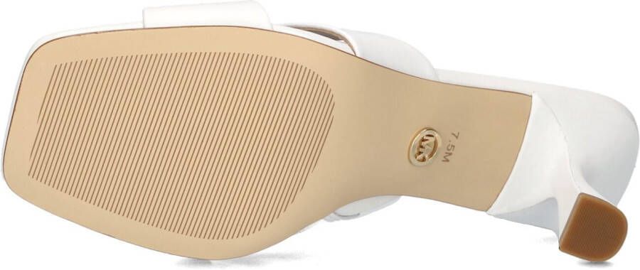 Michael Kors Witte Muiltjes Clara Mule