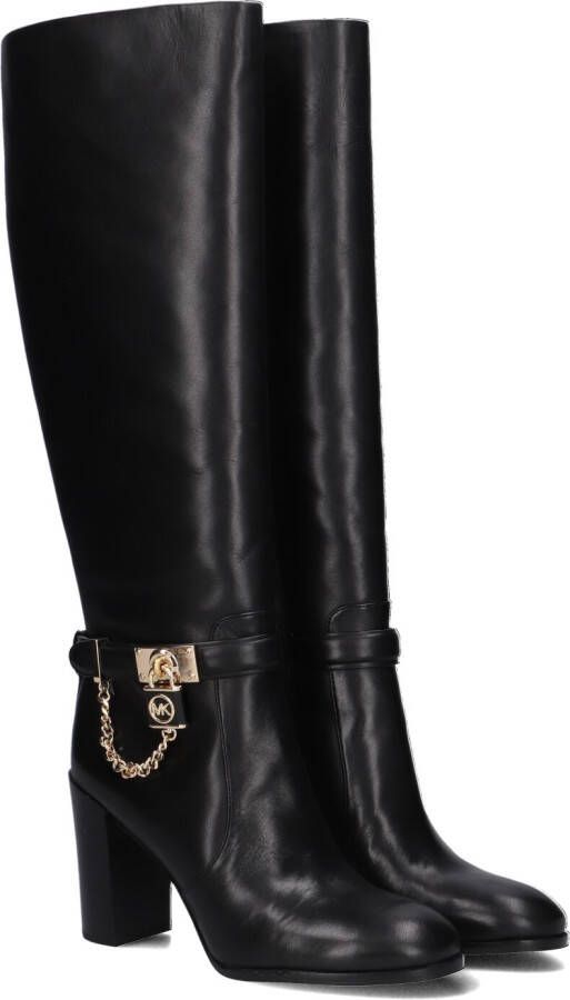 MICHAEL KORS Zwarte Hoge Laarzen Hamilton Heeled Boot