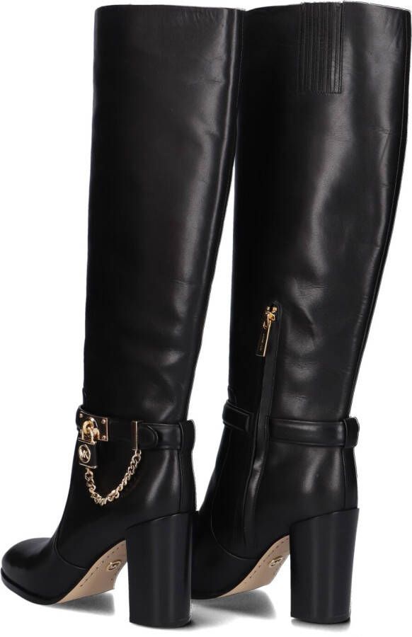 MICHAEL KORS Zwarte Hoge Laarzen Hamilton Heeled Boot