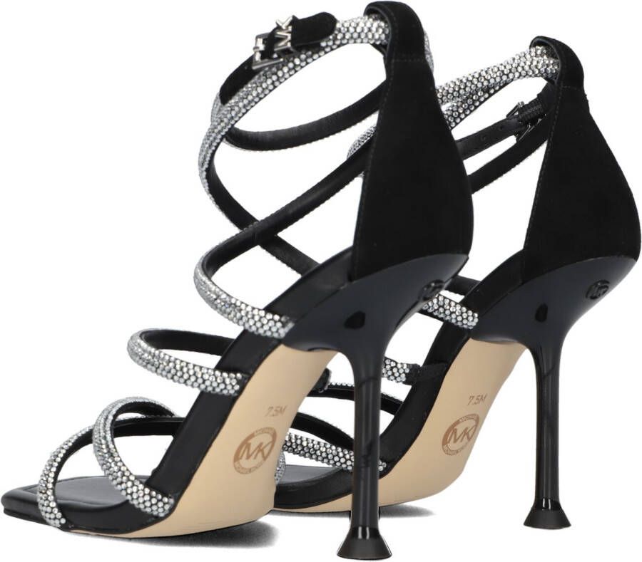 Michael Kors Zwarte Sandalen Imani Strappy Sandal