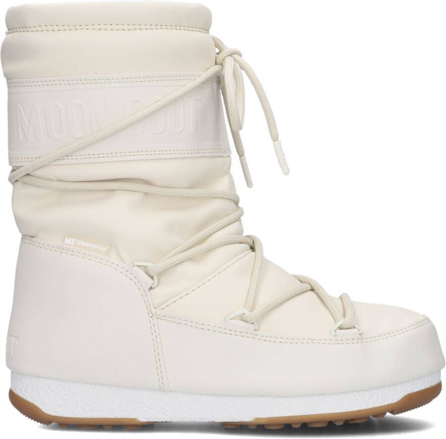 Moon Boot Beige Mid Rubber