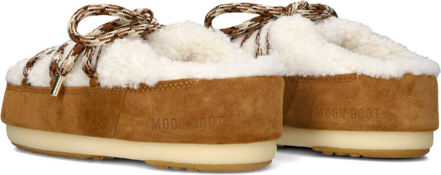 MOON BOOT Bruine Laarzen Mule Shearling