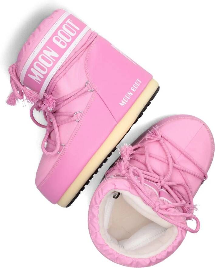 MOON BOOT Roze Boots Icon Low Nylon