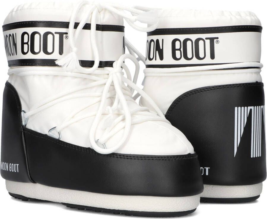 MOON BOOT Witte Boots Icon Low Nylon