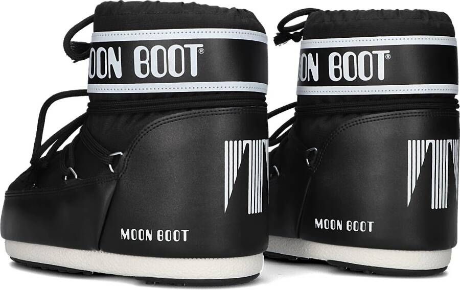 MOON BOOT Zwarte Boots Icon Low Nylon