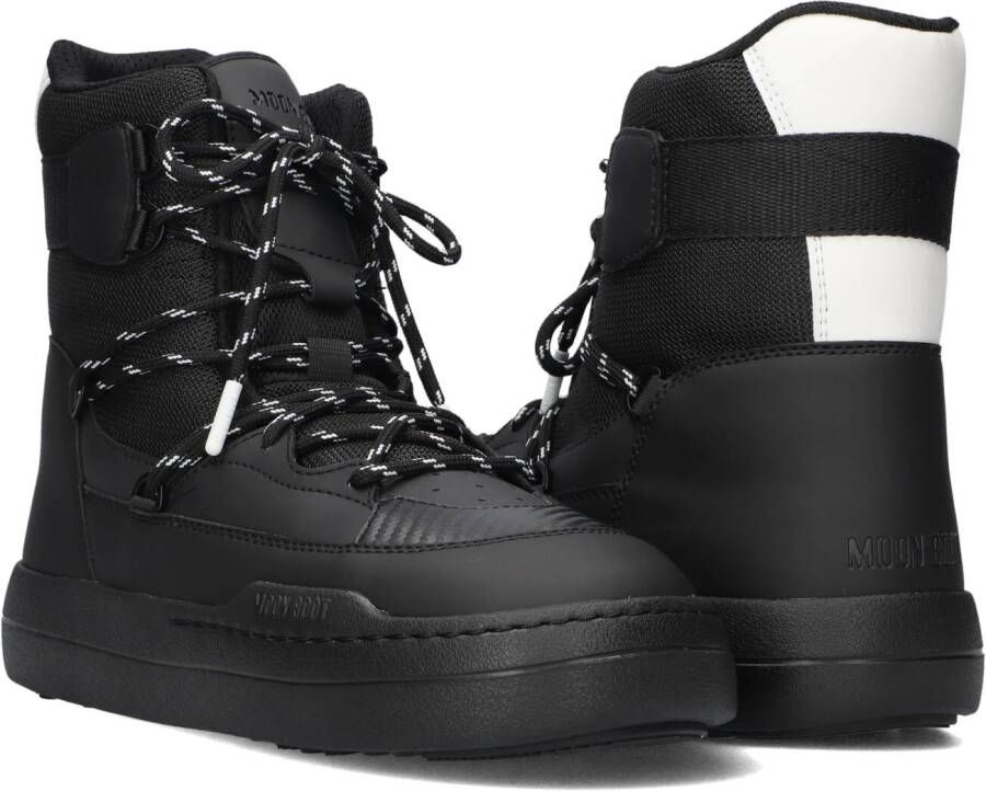 MOON BOOT Zwarte Boots Mb Park Sneaker Boot