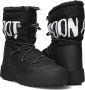 Moon boot Zwarte platte schoenen met PVC-details Black Heren - Thumbnail 6