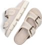 Mou Dames Bio Slippers Stijlvol Taupe Beige Dames - Thumbnail 6