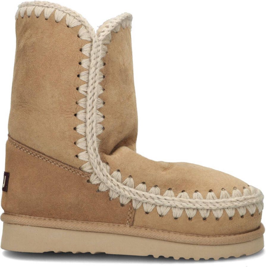 Mou Bruine Vachtlaarzen Eskimo Boot