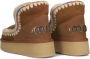 MOU Vachtlaarzen Dames Eskimo 18 Platform Rhinestones Maat: 39 Materiaal: Suède Kleur: Cognac - Thumbnail 5