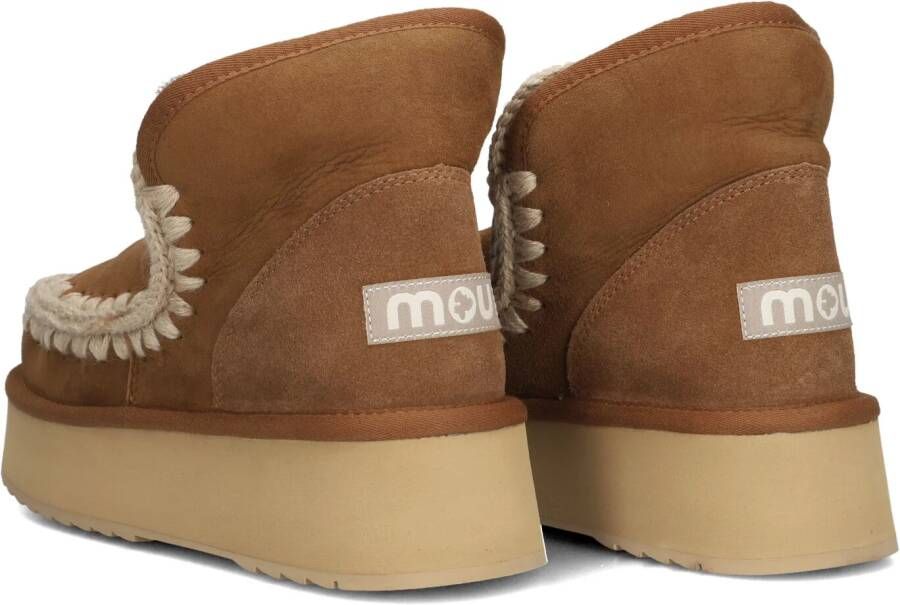 MOU Bruine Laarzen Mini Eskimo Platform Boot