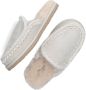 MOU Slipper Full Eskimo Stitch Pantoffels Sloffen Dames Zilver - Thumbnail 6