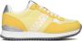 Napapijri Gele Vetersneakers met Contrasterende Details Yellow Dames - Thumbnail 3