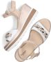 Nero Giardini 410530 Sandalen Met Sleehak Dames Roze - Thumbnail 6