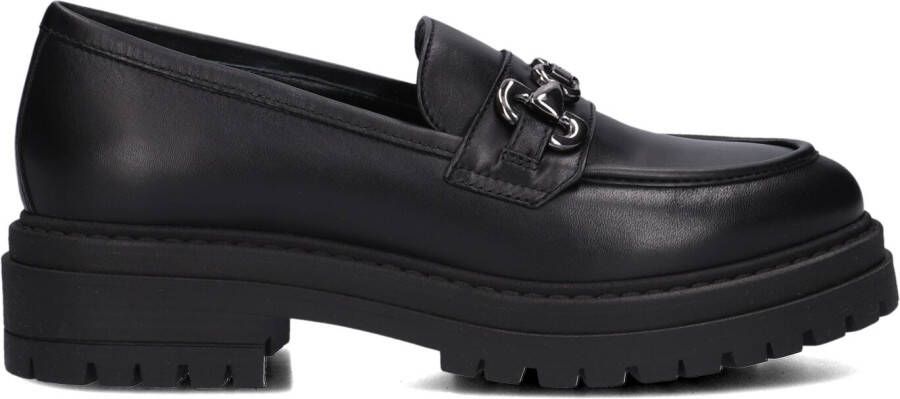 NERO GIARDINI Zwarte Loafers 11410