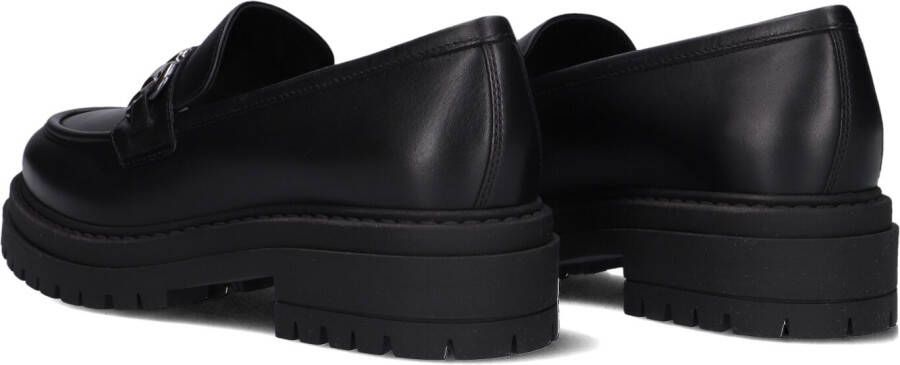 NERO GIARDINI Zwarte Loafers 11410