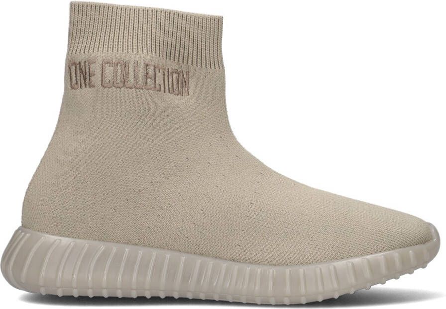 Nik & Nik Beige Hoge Sneaker Jessy One Sneaker