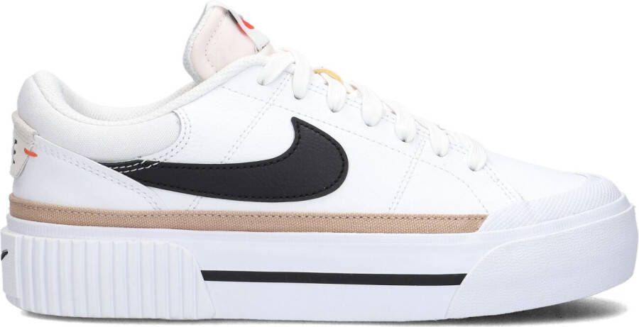 Nike Witte Lage Sneakers Court Legacy Lift