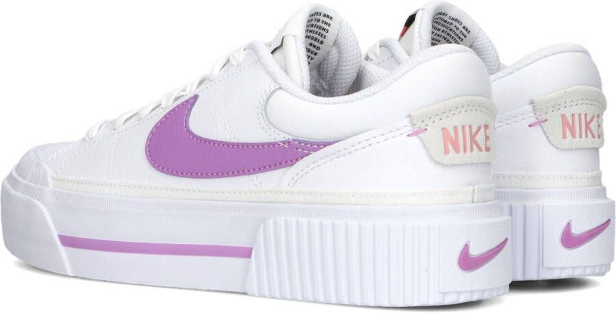 Nike Witte Lage Sneakers Court Legacy Lift