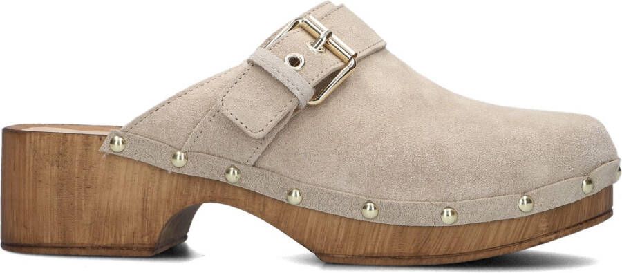 NOTRE-V Beige Clogs 7743