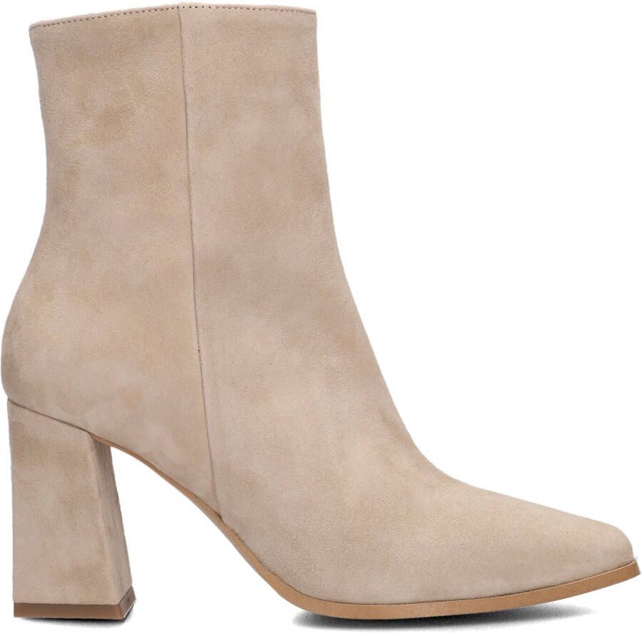 Notre-V 48236 Enkellaarsjes Enkelboots met rits Dames Beige - Foto 3