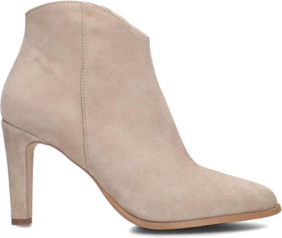 Notre-V 7433 Enkellaarsjes Enkelboots met rits Dames Beige - Foto 2