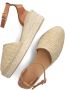 Notre-V Beli23-1 Espadrilles Zomer Schoenen Dames Beige - Thumbnail 5