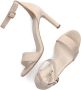 Notre-v Beige Sandaal met Slanke Blokhak Beige Dames - Thumbnail 5