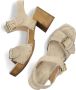 Notre-v Dames Sandalen 7915 Beige Dames - Thumbnail 5