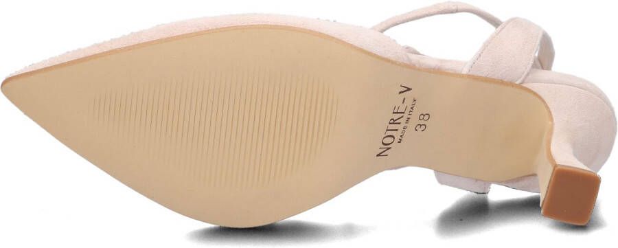 NOTRE-V Beige Sandalen 8923