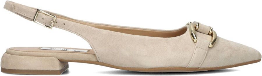 NOTRE-V Beige Slingbacks 12232