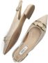 Notre-V 12232 Slingbacks Dames Beige - Thumbnail 6