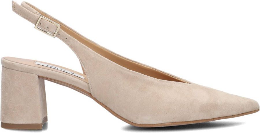 NOTRE-V Beige Slingbacks 35503