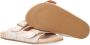 Notre-v Elegante Beige Sandaal met Stiksels Beige Dames - Thumbnail 4