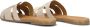 Notre-v Beige Krokodillenprint Slipper Beige Dames - Thumbnail 5