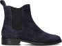 Notre-V 3422 Enkellaarsjes Enkelboots met rits Dames Blauw - Thumbnail 4