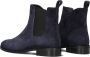 Notre-V 3422 Enkellaarsjes Enkelboots met rits Dames Blauw - Thumbnail 5